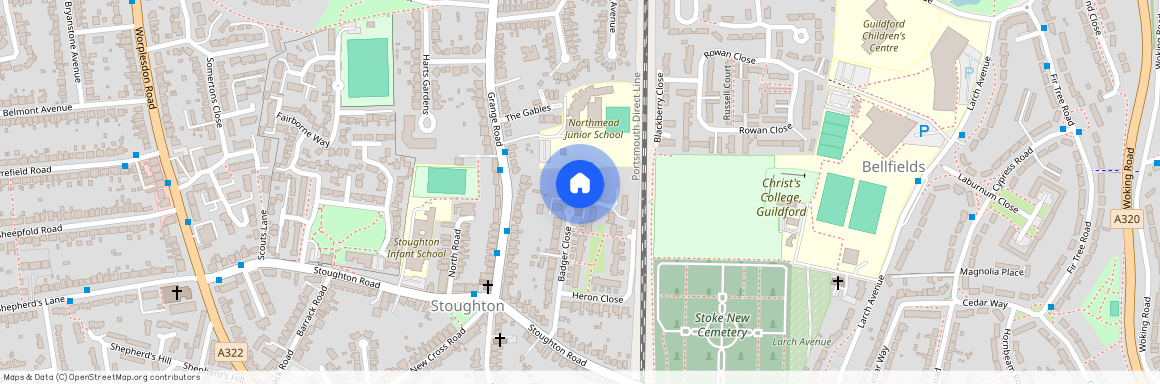 Guildford, Surrey, Gu, Stoughton, GU2