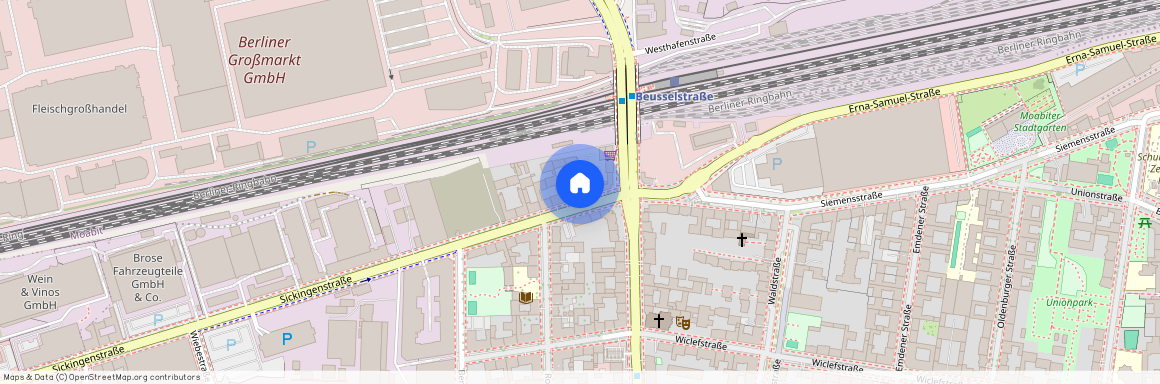 Sickingenstraße 2, 10553 Berlin, Germany