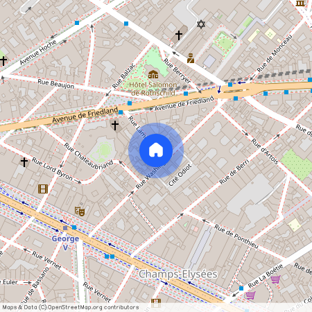 1 Rue Lamennais, 75008, Paris