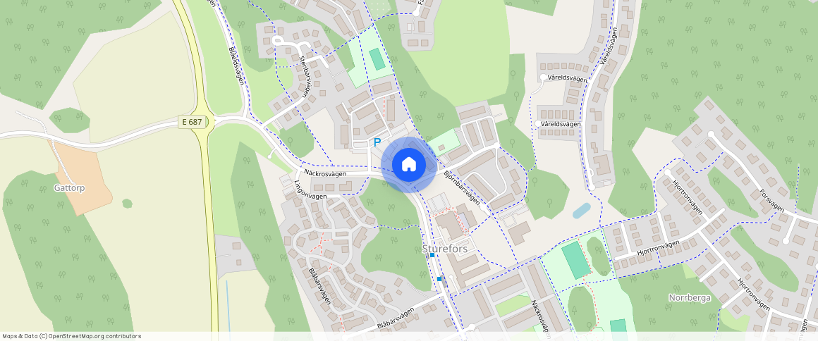 Linköping, Björnbärsvägen, 1 A, 58961, Sturefors