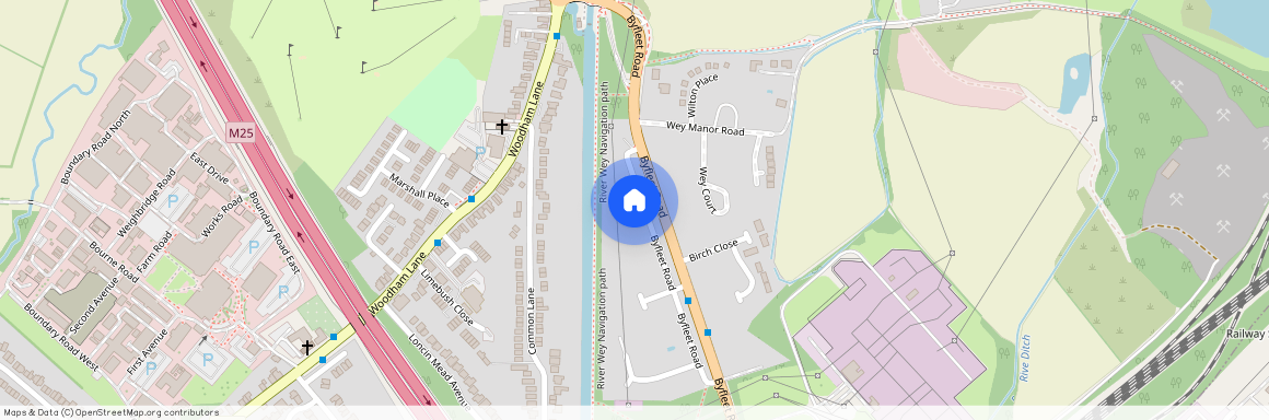 Byfleet Road, New Haw KT15