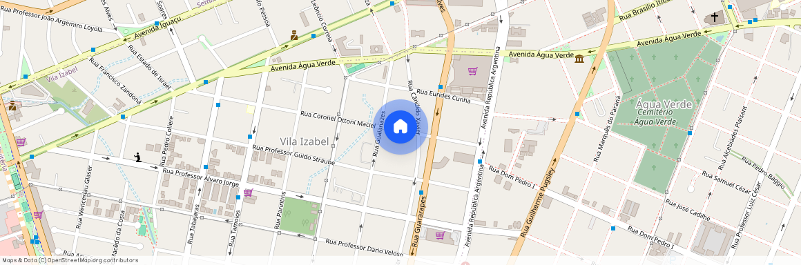 Rua Coronel Ottoni Maciel, 215 - AP 502 Torre C, Vila Izabel - Curitiba - PR, Locação