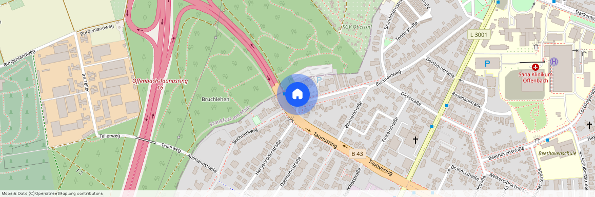 Buchrainweg 69, 63069 Hessen - Offenbach