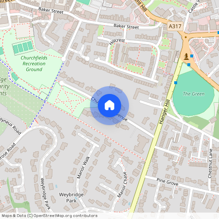 Churchfields Avenue, WEYBRIDGE, KT13