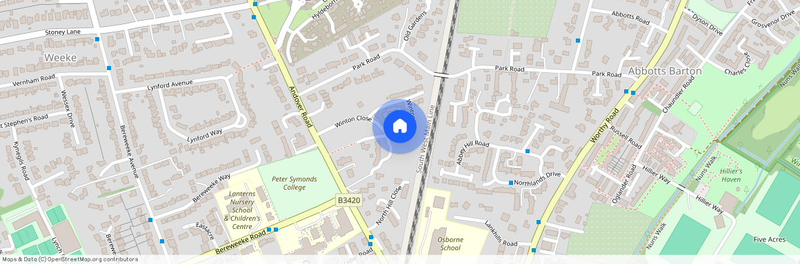 winton close, winchester, Winchester