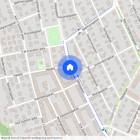 Tågaborg N, Helsingborg, Skåne, Pålsjögatan 49