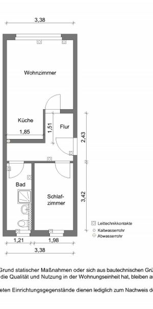 Wohnung Nr. 520/28/31 - Photo 2