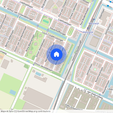 Anne de Vrieslaan 22, Schrijversbuurt, 1187WL, Amstelveen