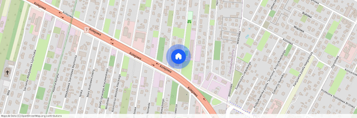 ul. Waligóry, Dziekanów Leśny, Łomianki, warszawski zachodni, mazowieckie