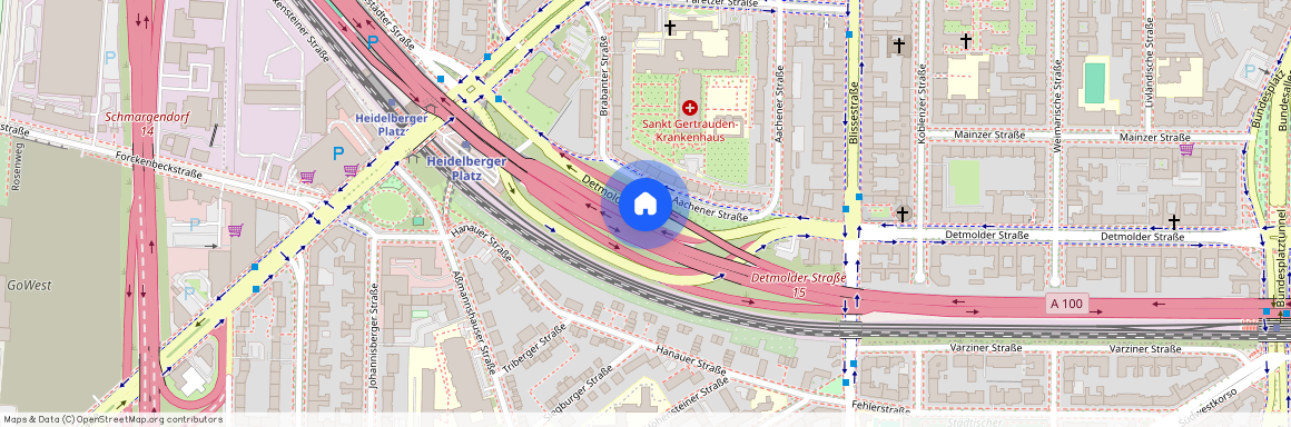 Detmolder Str., 10713 Berlin-Bezirk Charlottenburg-Wilmersdorf, Germany