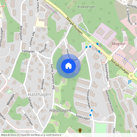 Hästhagen, Värmdö, Gustavsberg, Stockholm, Hästskovägen 8