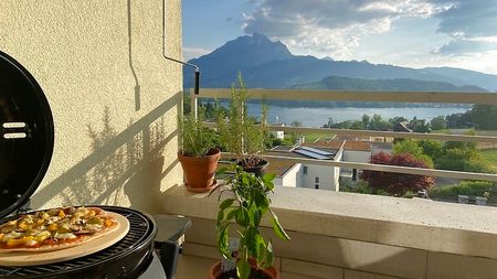 3½ Zimmer-Wohnung in Meggen (LU), möbliert, auf Zeit - Photo 3