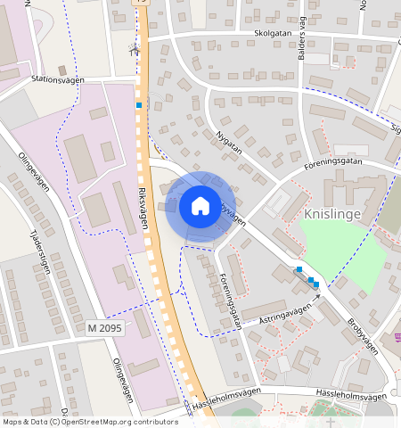 Knislinge, Skåne, Östra Göinge, Föreningsgatan 21A