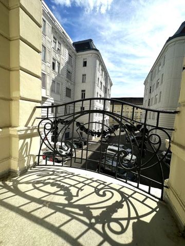 MÖLLWALDPLATZ, U1-Nähe, 133 m2 Altbau mit Loggia, 3 Zimmer, Extraküche, Wannenbad, Parketten, 1. Liftstock - Photo 5