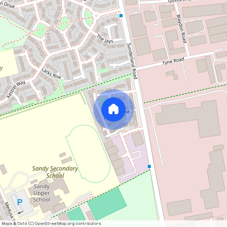 Jubilee Close Sandy Beds