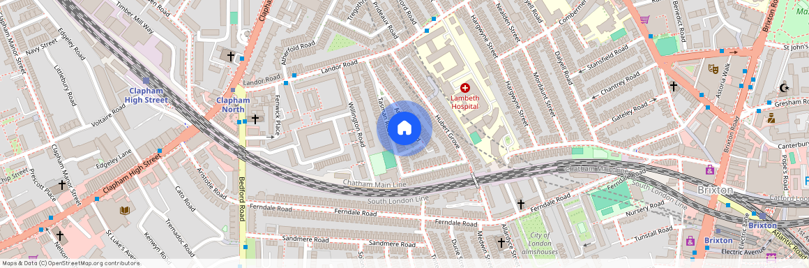 Andulas, Clapham North SW9