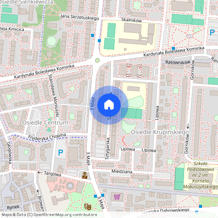 ul. Sztygarska, Polkowice, Polkowice, polkowicki, dolnośląskie