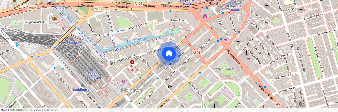 Praed Street, Paddington, London, W2