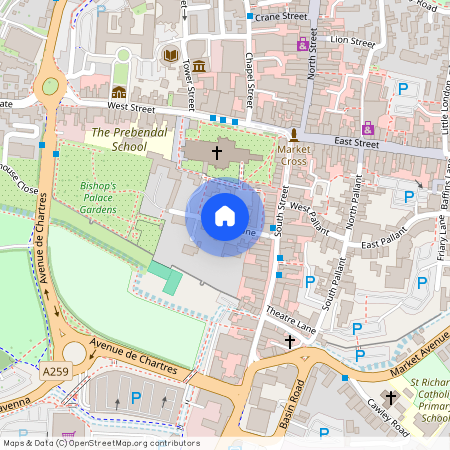 Canon Lane, Chichester, West Sussex, PO19