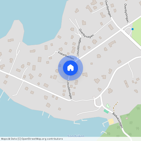 Lövuddsvägen, Vaxholm