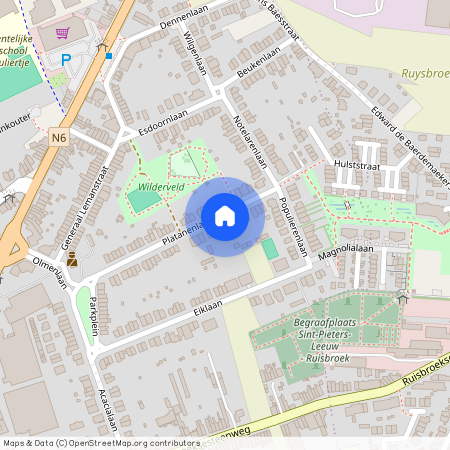 Platanenlaan 46/2V - 1600 Sint-Pieters-Leeuw