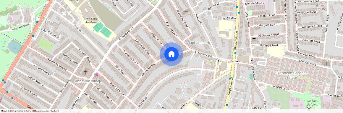 Elms Crescent, London, SW4 8QE