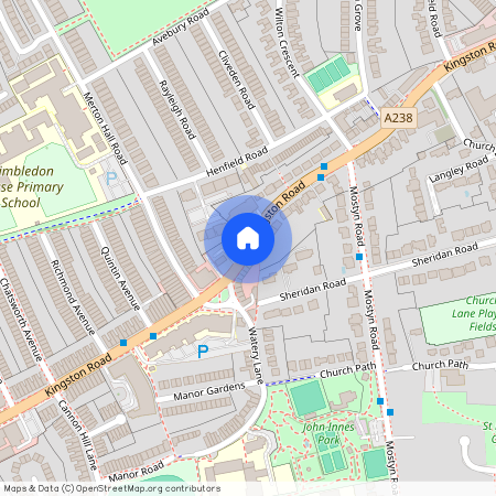 Merton Park Parade, London, SW19