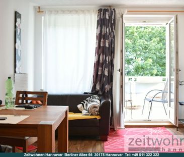 List-Vahrenwald, 1 Zimmer Apartment mit Balkon, preisgünstig - Photo 1