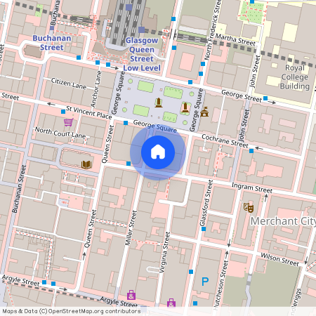 South Frederick Street, GPO Building, Glasgow, G1