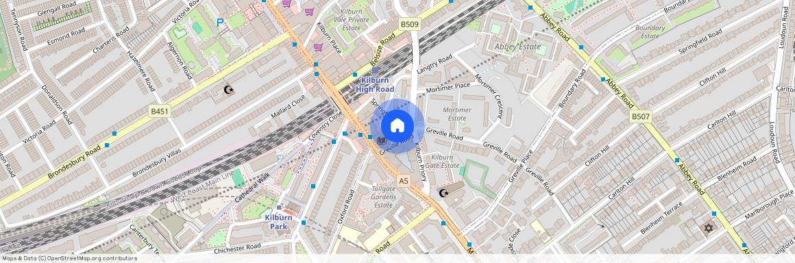 Greville Road, St John's Wood, London, NW6