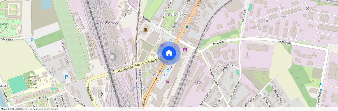 Pavlovická, Olomouc - Pavlovičky, Olomoucký kraj