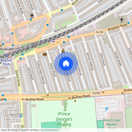 Prince Georges Avenue, London, SW20