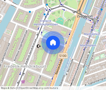 Appartement te huur: Van Oldenbarneveldtstraat 3-H 1052 JN Amsterdam - Foto 1