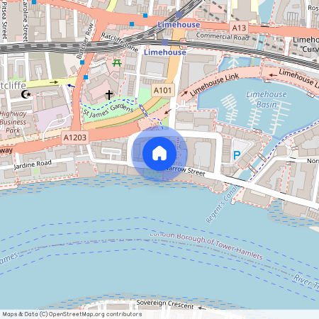 45 Narrow Street, London, E14