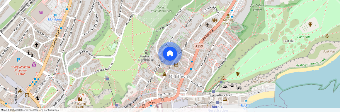 Sinnock Square, Hastings