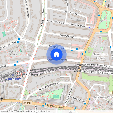 Grosvenor Avenue, Mildmay Ward Islington, London