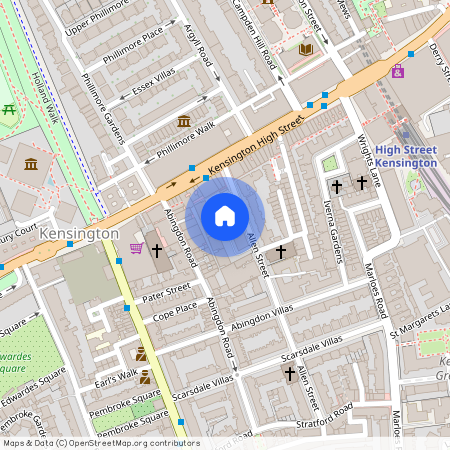 Wynnstay Gardens, Kensington, London