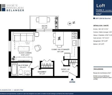 Appartement 2 ½ à louer Neufchâtel / Lebourgneuf juillet 2026 - Photo 2