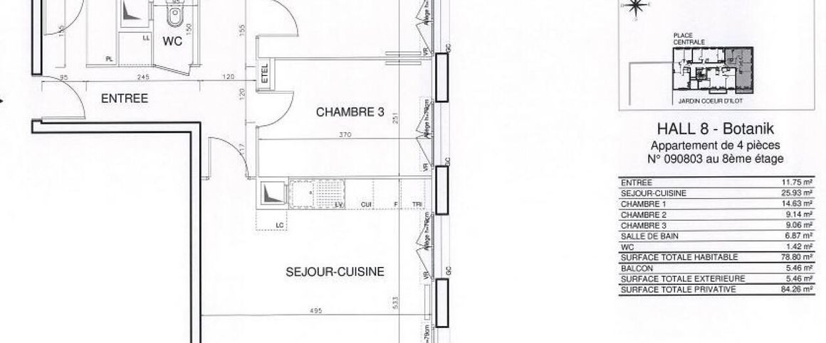 location Appartement T4 DE 78.7m² À BOBIGNY - Photo 1