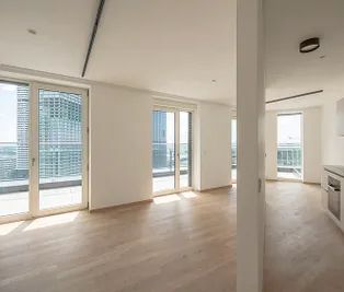3-Zimmer-Wohnung mit 2 Bädern - Erstbezug in den DC Flats - zu mieten in 1220 Wien - Photo 1