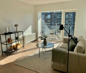 Moderne 2-værelses lejlighed i Aalborgs havneområde - Photo 3