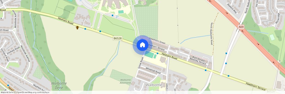 Hawthorn Terrace, Walbottle Newcastle upon Tyne