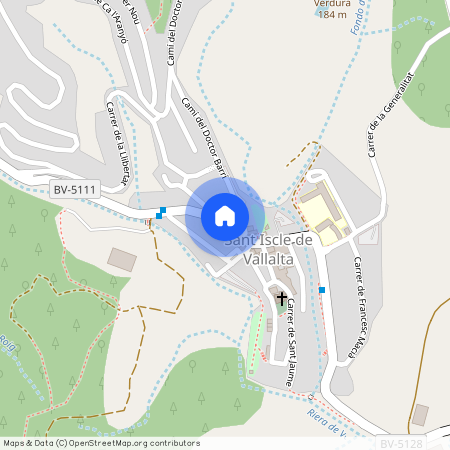 Molino, de aguarestaurante con inquilino en, Sant Iscle de Vallalta