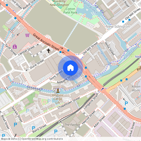 Store Street, Manchester, Greater Manchester, M1