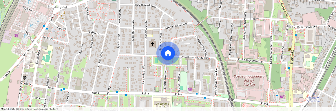 Zofii Kossak-Szczuckiej, Katowice, Brynów