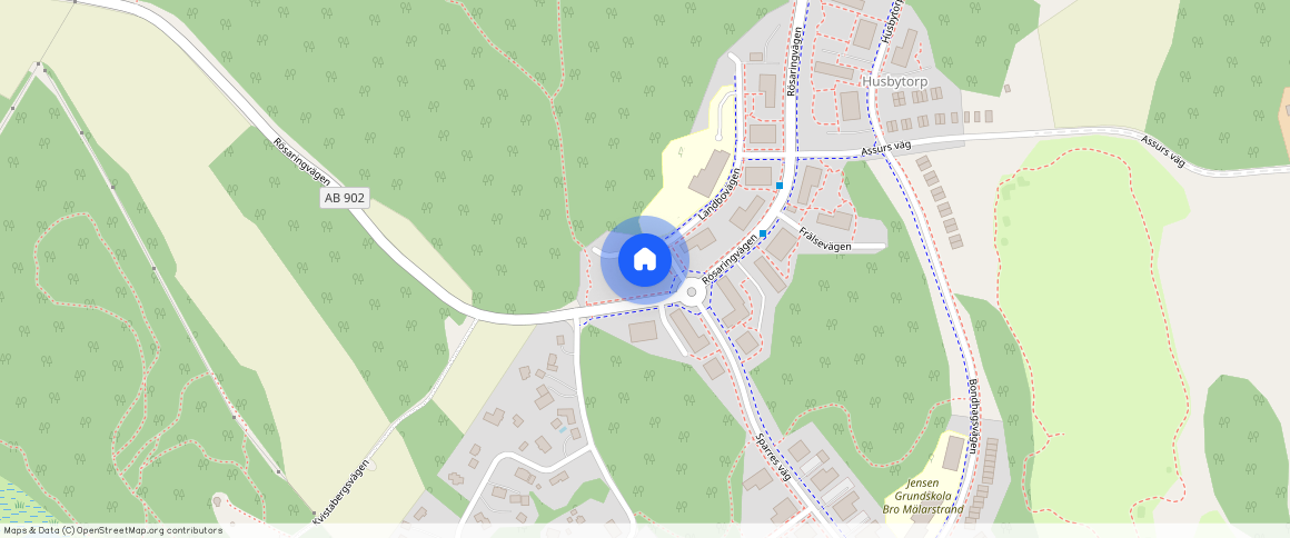 Upplands-Bro, Landbovägen, **, 19733