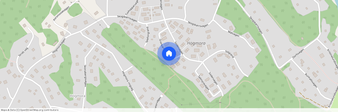Grankärrsvägen, Huddinge
