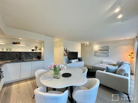 Gemeubelde penthouse met zijdelings zeezicht in Knokke. - Foto 3