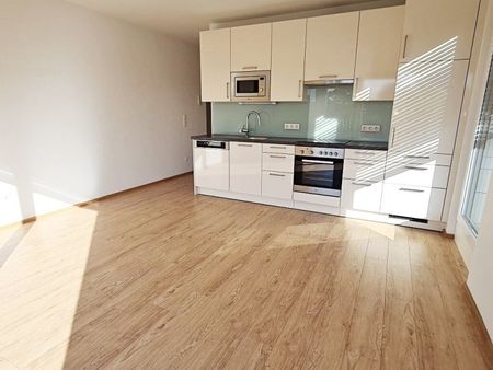GRÜNBLICK, RUHELAGE, 58 m2 Neubau mit 18 m2 Balkon, Wohnküche, 2 Zimmer, Wannenbad, 2. Liftstock, Lavendelweg - Photo 4