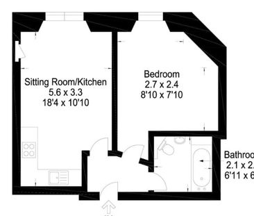 1 Bed Flat, Afton Street, G41 - Photo 4